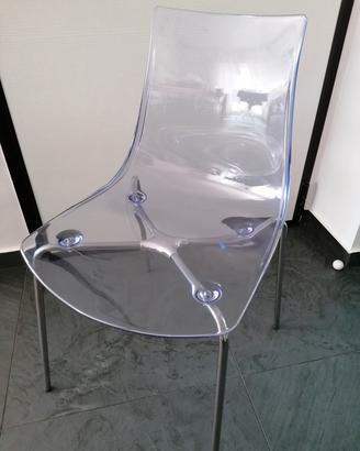 Sedie e sgabelli Calligaris trasparenti con piedi 