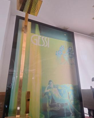 colonna doccia gessi oro