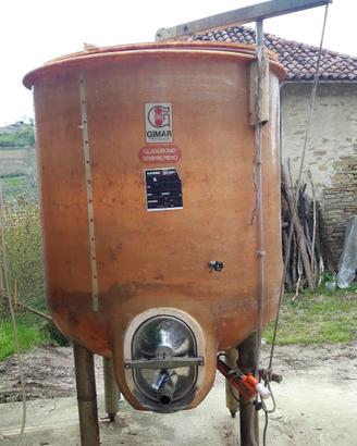 vasca in vetroresina da 1500 litri 