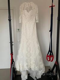 Abito da Sposa Pronovias origin Tg 44/M come nuovo