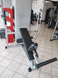 panca inclinata technogym