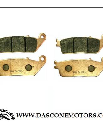 COPPIA PASTIGLIE FRENO ANTERIORI SINTER BCR 2425 K