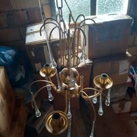 lampadario con pendenti 