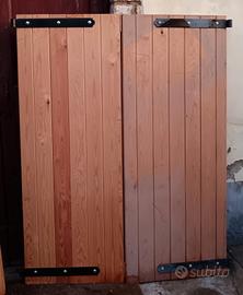 Persiane di legno massiccio misure varie