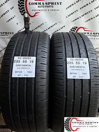 2 PNEUMATICI 235/55 R19 CONTINENTAL ESTIVE 70%