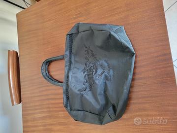 Shopper nera elegante "United Twins" 