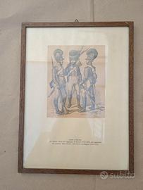 Stampa, divise Fanteria, Granatieri, Cavalleggero