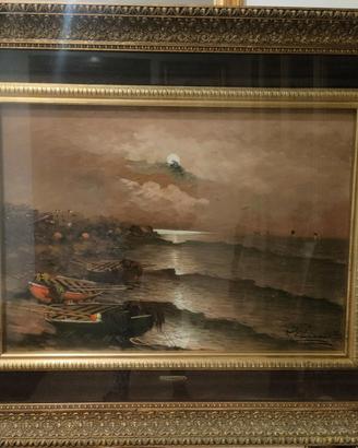 Quadro da collezione "Marina di Cetara", Colucci