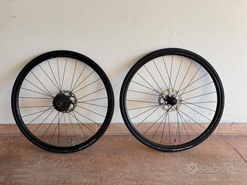 Ruote Shimano 105 con cassetta 11v