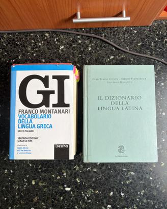 Dizionari di greco e latino
