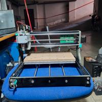 Fresa e laser CNC 3018 PRO con upgrade e accessori