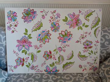 Quadro su tela dipinto a mano 100x70 - no spedizio