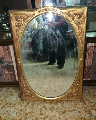 specchio ovale vintage