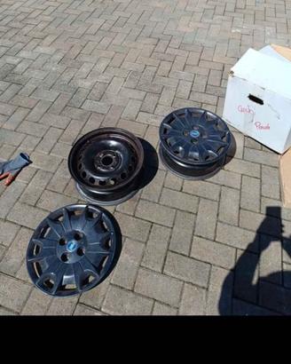 cerchi e barre da tetto per fiat panda 