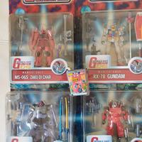 Robot Gundam  bandai  set 4 + piccolo Japan robot