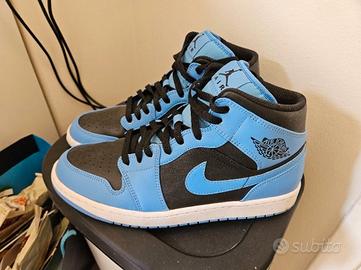 Nike Air Jordan 1 Mid 44 Blu/bianco/nero