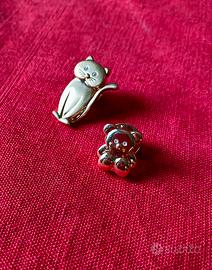 Spille giacca  Pierre Lang , gatto e orsetto