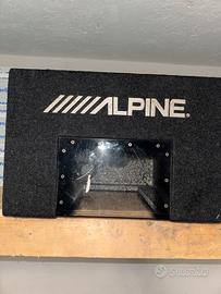 SUBWOOFER ALPINE CON AMPLIFICATORE
