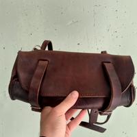 borsa forcella cafè racer vera pelle