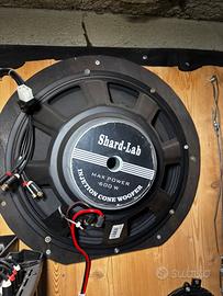 Woofer subwoofer e amplificatori