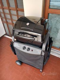 barbeque a gas 2 fuochi 