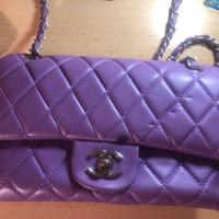 Borsa iconica viola