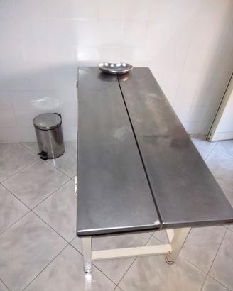 Tavolo da visita / operatorio veterinario