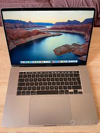 Macbook Pro 16 2019 I9 8 core 16g ram 1tb ssd