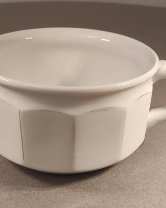 Antico vaso da notte in ceramica di Laveno 
