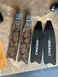 Pinne apnea in vibra di vetro LEADERFINS