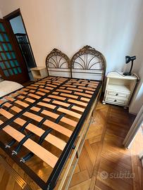 Letto matrimoniale in ottone matrimoniale