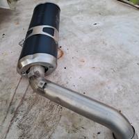 Marmitta completa Moto Guzzi V85Tt 2020 euro 4