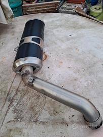 Marmitta completa Moto Guzzi V85Tt 2020 euro 4