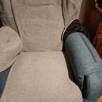 Poltrona isabel emme blu con kit roller e fibramed