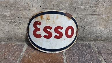 Insegna Esso smaltata 1940/50