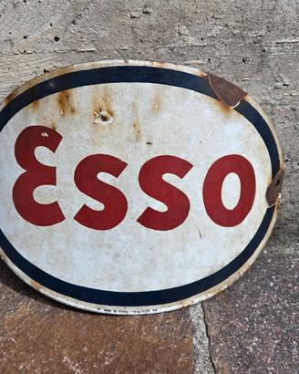 Insegna Esso smaltata 1940/50