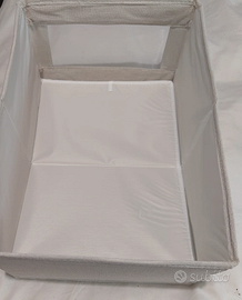 4 scatole per armadio o scaffali