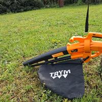 Soffiatore aspirafoglie elettrico