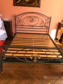 Letto in ferro battuto