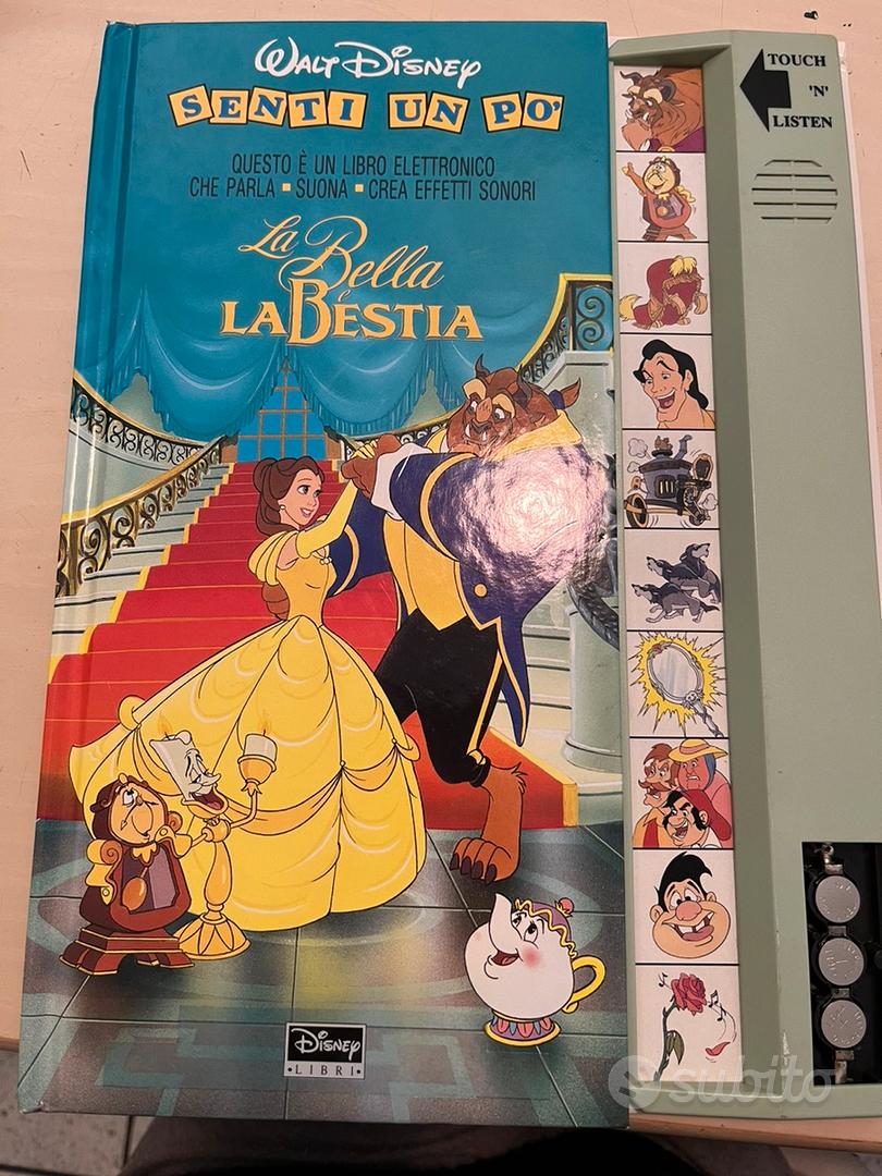 Libro per bambini Disney La bella e la bestia, libro vintage