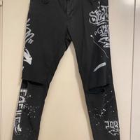 Jeans con scritte Gaëlle Paris