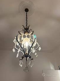 Lampadario in ottone