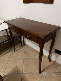 Scrittoio in legno arte povera