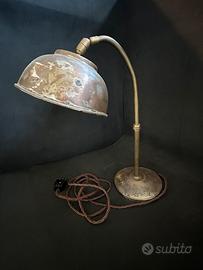 Lampada da tavolo ministeriale stile steampunk