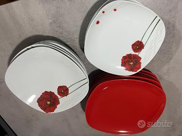 Servizio piatti ceramica