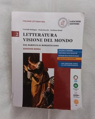 LETTERATURA VISIONE DEL MONDO VOL.2 ED. ROSSA