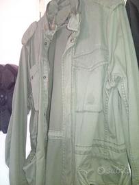 giacca verde militare 