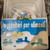 SET DI 5 CONTENITORI ERMETICI SALVA FRESCHEZZA