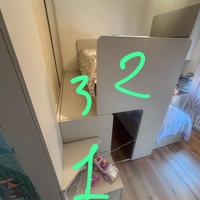 Ponte letto a castello