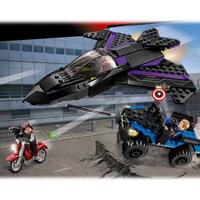 Lego Marvel 76047 inseguimento di pantera nera